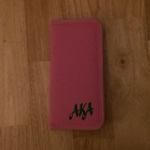 Cloth Alpha Kappa Alpha Wallet